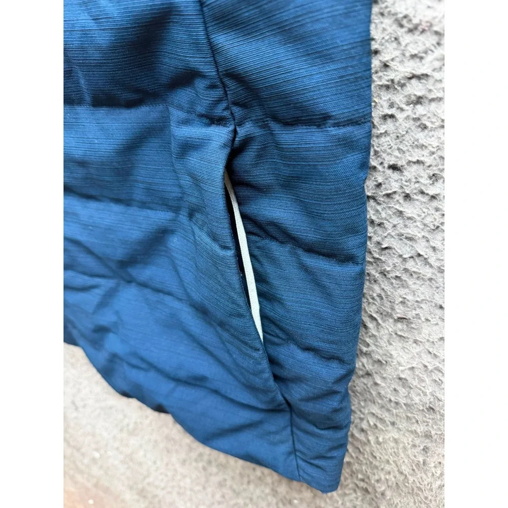 NWOT The North Face USA Insulated Hooded Ski Vest Navy Blue Women's Size M